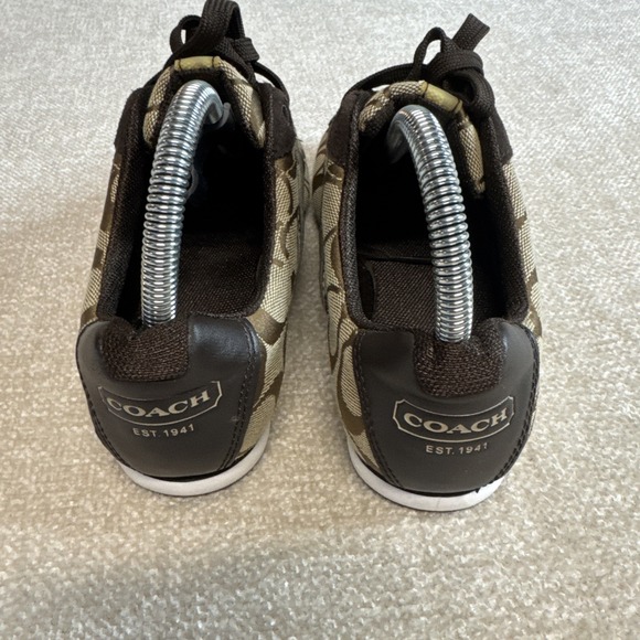 Coach Women's 6.5M Brown & Gold Meredith Sz 7M Casual Shoes - Picture 5 of 8